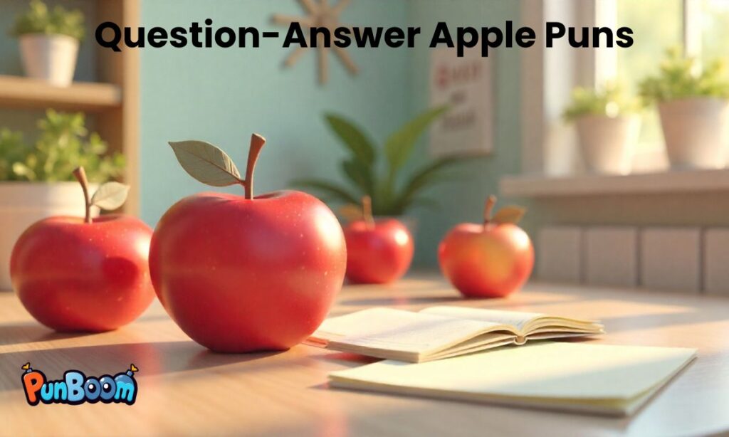 Question-Answer Apple Puns