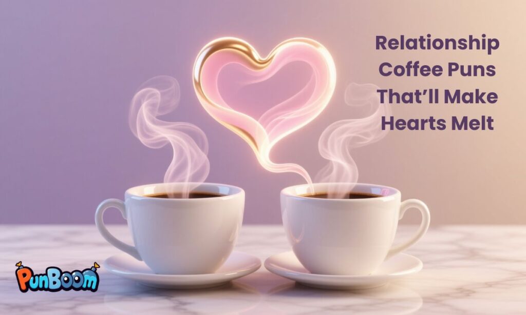 Relationship Coffee Puns That’ll Make Hearts Melt