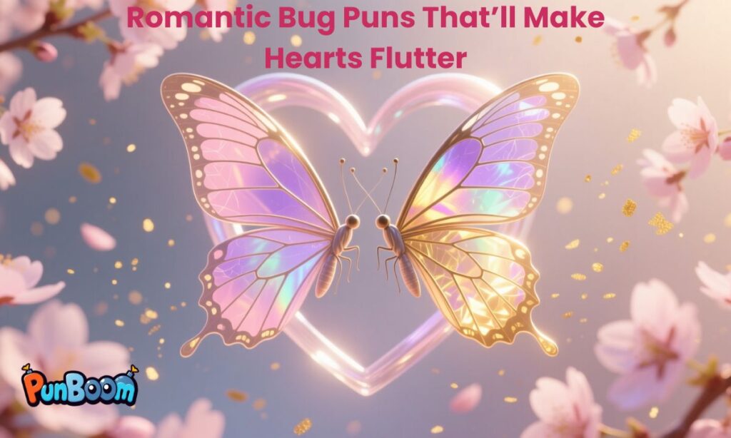Romantic Bug Puns That’ll Make Hearts Flutter