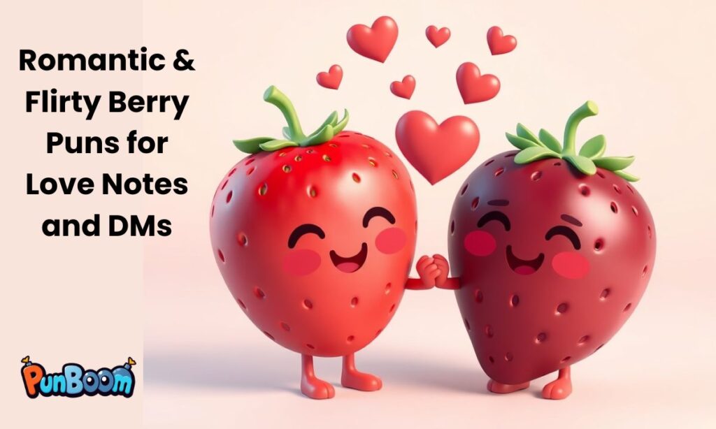 Romantic & Flirty Berry Puns for Love Notes and DMs