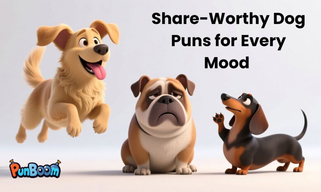 Share-Worthy Dog Puns for Every Mood