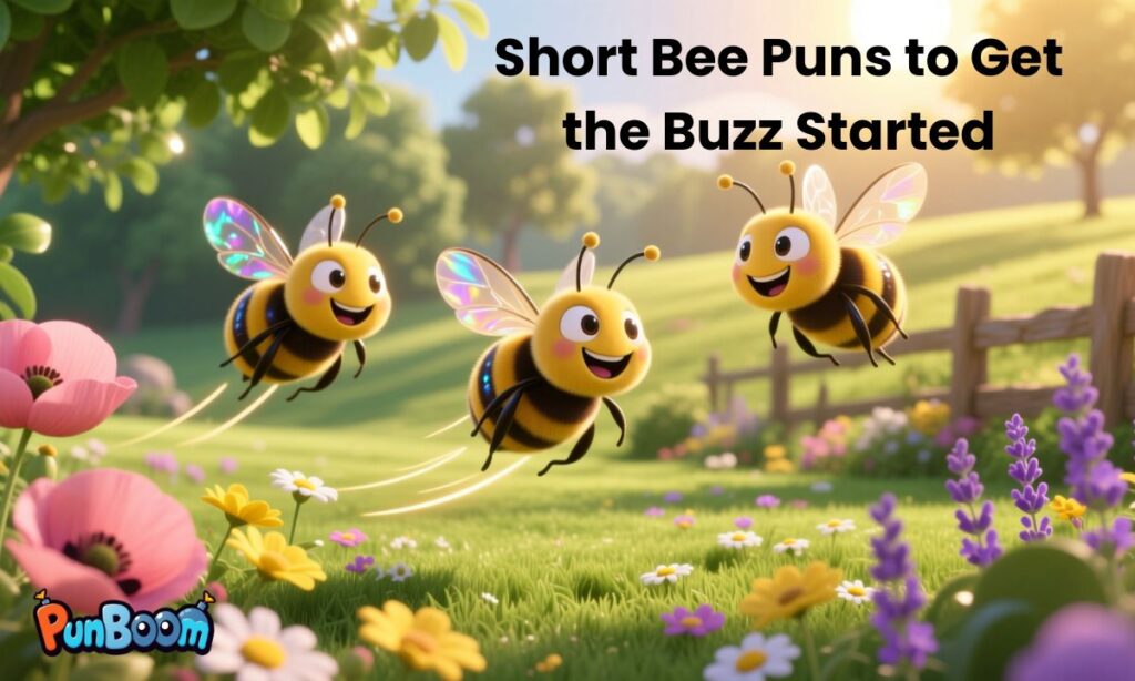 Short Bee Puns to Get the Buzz Started