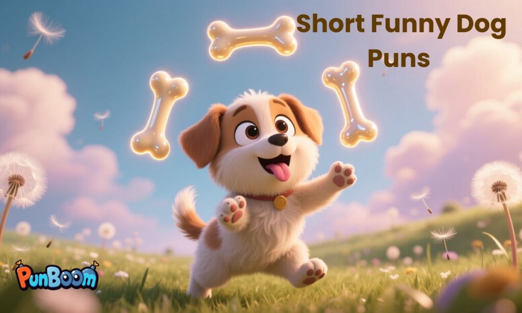Short Funny Dog Puns
