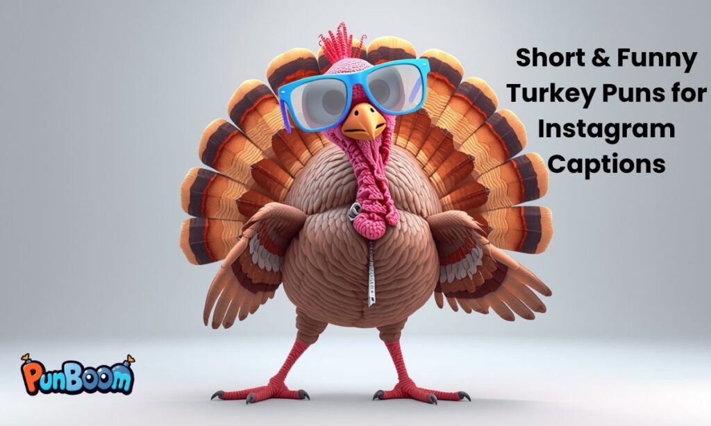 Short & Funny Turkey Puns for Instagram Captions