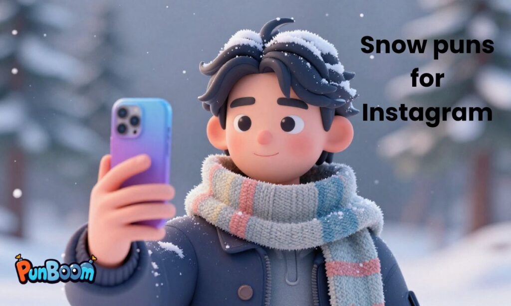 Snow puns for Instagram