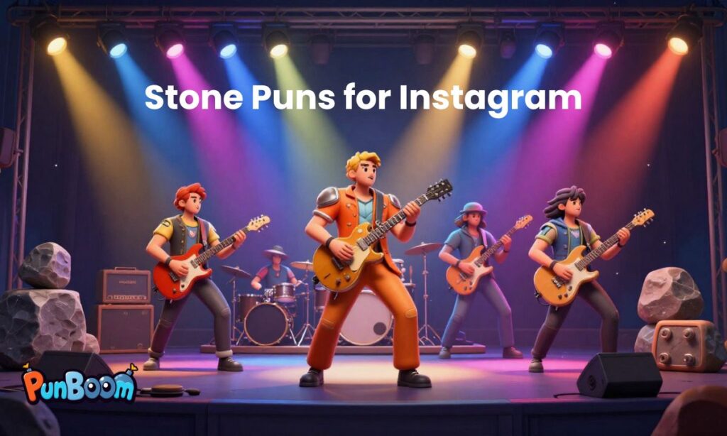 Stone Puns for Instagram