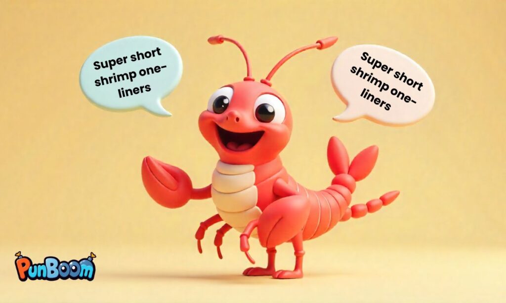 Super short shrimp one-liners