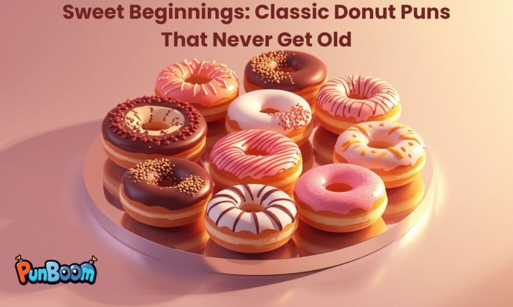 Sweet Beginnings Classic Donut Puns That Never Get Old