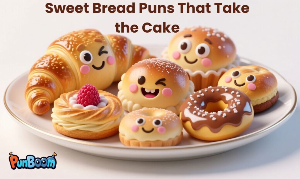 Sweet Bread Puns That Take the Cake