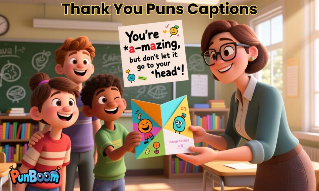 Thank You Puns Captions