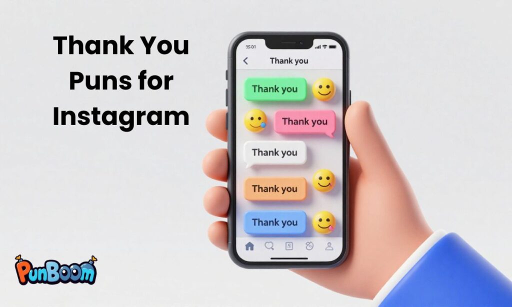 Thank You Puns for Instagram
