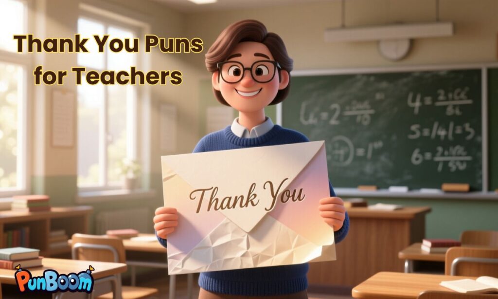 Thank You Puns for Teachers