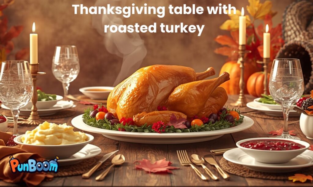 Thanksgiving Dinner Turkey Puns