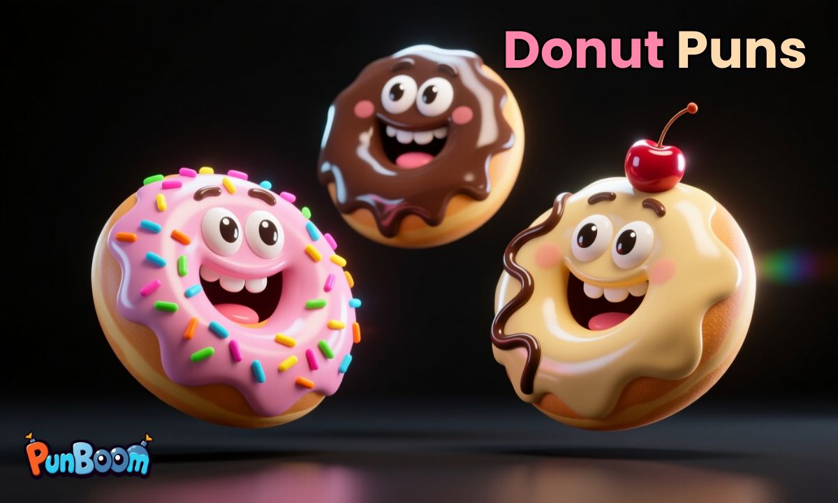 These 332 Donut Puns Will Have You Smiling A Hole Lot