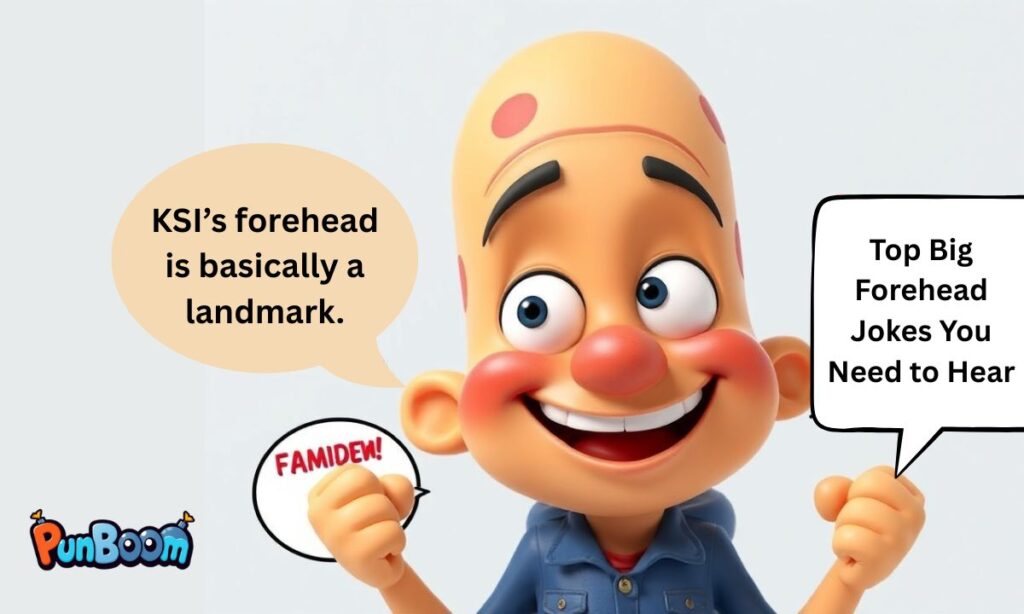 Top Big Forehead Jokes You Need to Hear