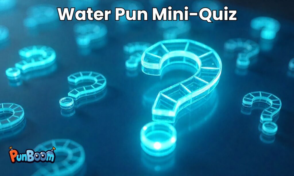 Water Pun Mini-Quiz