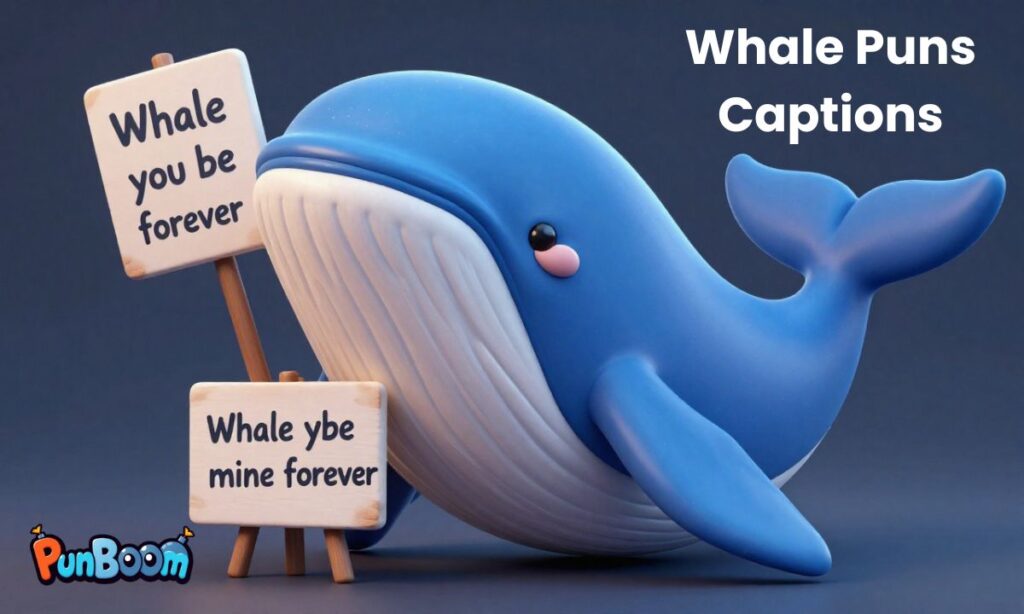 Whale Puns Captions
