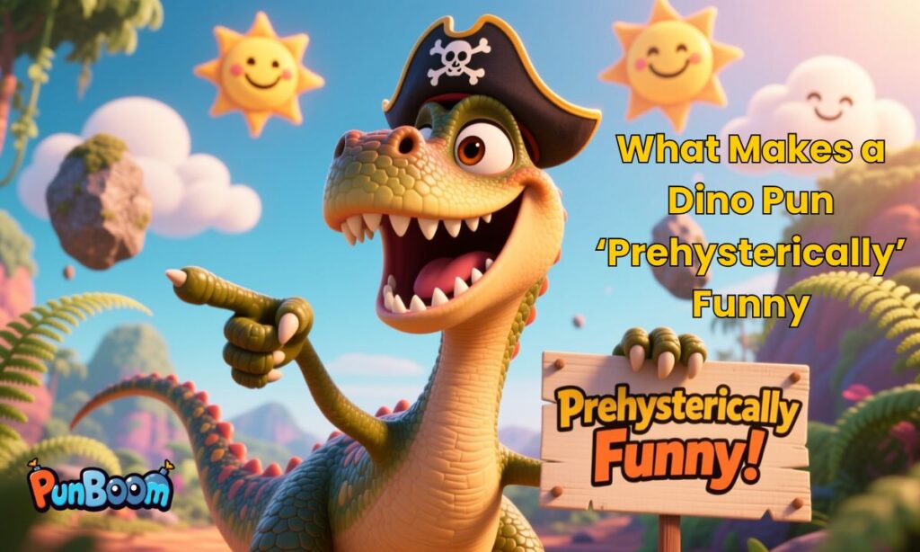 What Makes a Dino Pun ‘Prehysterically’ Funny