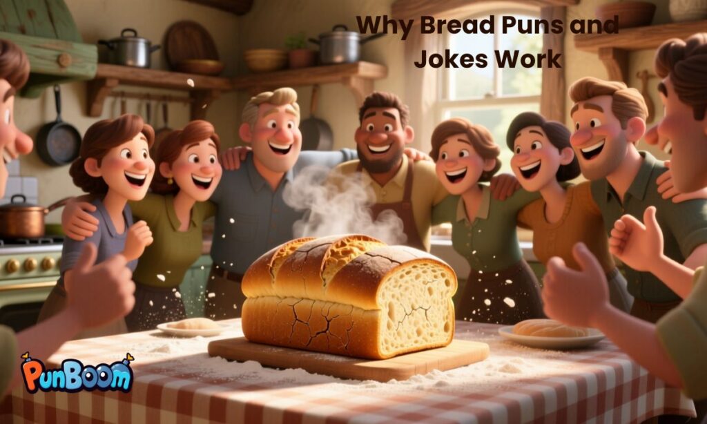 Why Bread Puns and Jokes Work