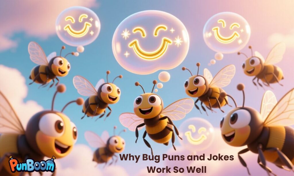 Why Bug Puns and Jokes Work So Well