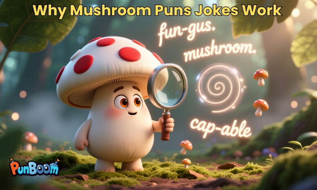 Why Mushroom Puns Jokes Work