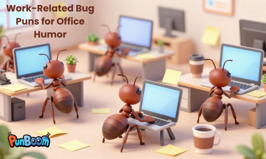 Work-Related Bug Puns for Office Humor
