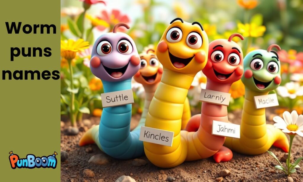 Worm puns names