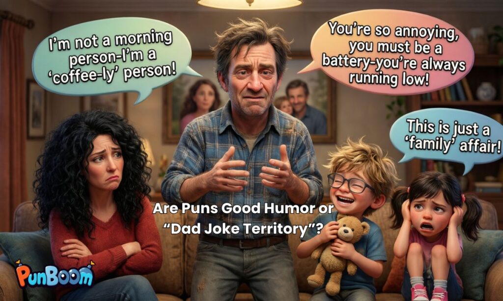 Are Puns Good Humor or “Dad Joke Territory”