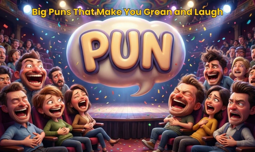 Big Puns That Make You Groan and Laugh