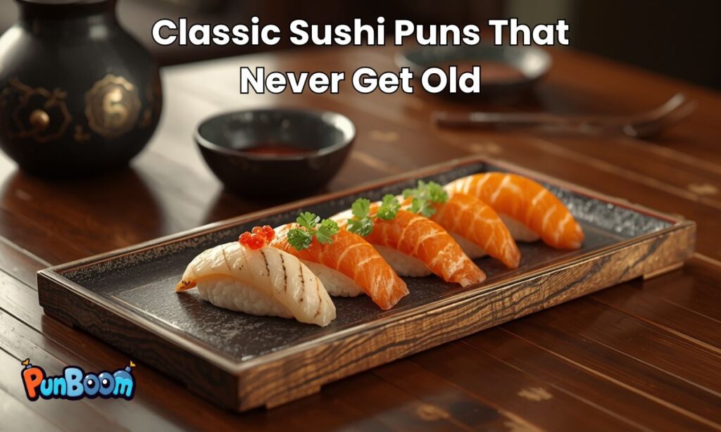 Classic Sushi Puns That Never Get Old