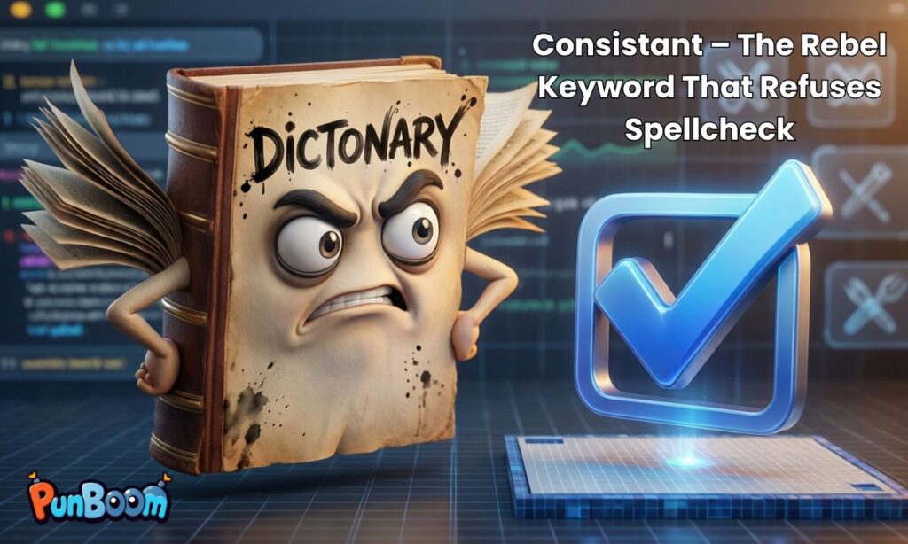 Consistant – The Rebel Keyword That Refuses Spellcheck