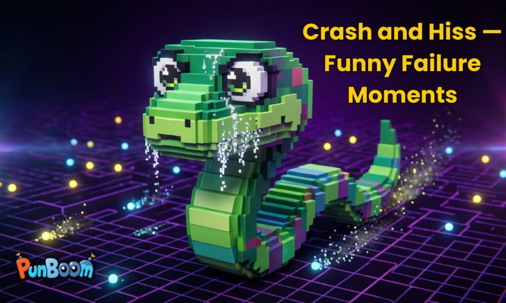 Crash and Hiss — Funny Failure Moments