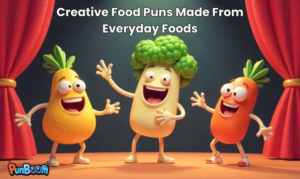 Creative Food Puns Made From Everyday Foods