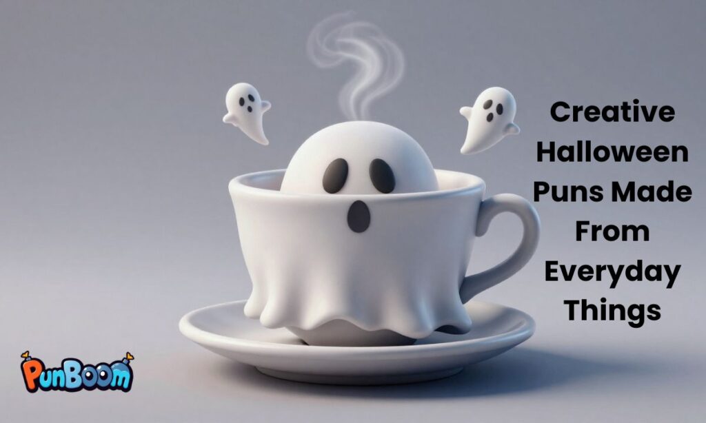 Creative Halloween Puns Made From Everyday Things