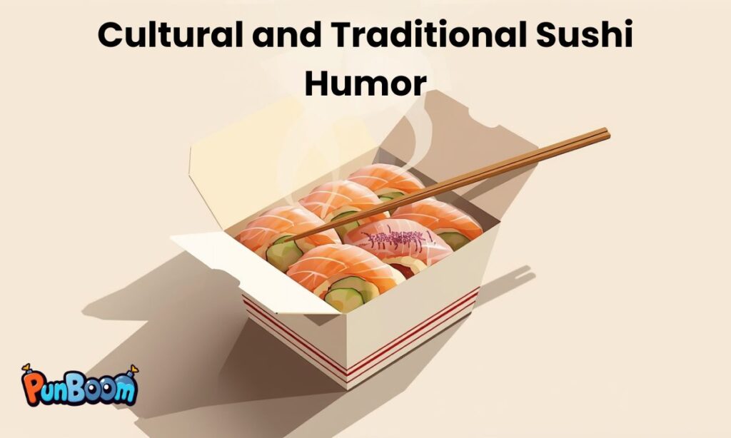 Cultural and Traditional Sushi Humor