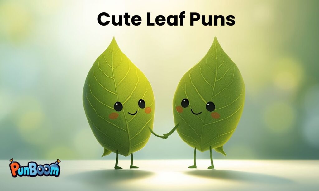 Cute Leaf Puns