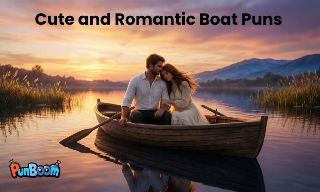 Cute and Romantic Boat Puns