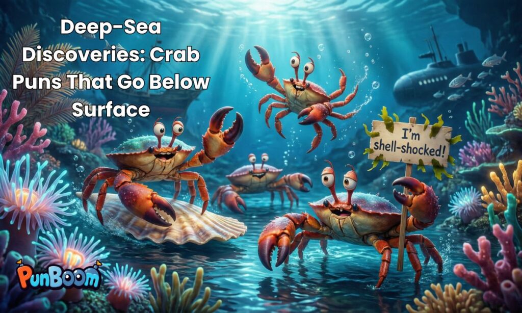 Deep-Sea Discoveries Crab Puns That Go Below Surface