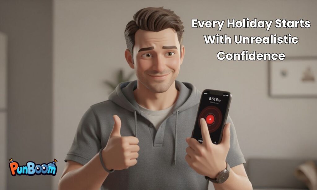 Every Holiday Starts With Unrealistic Confidence