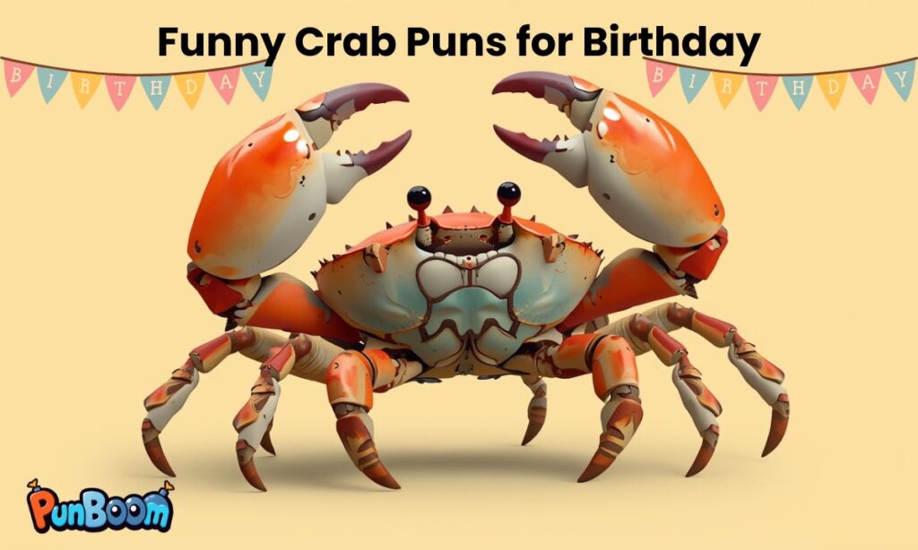 Funny Crab Puns for Birthday