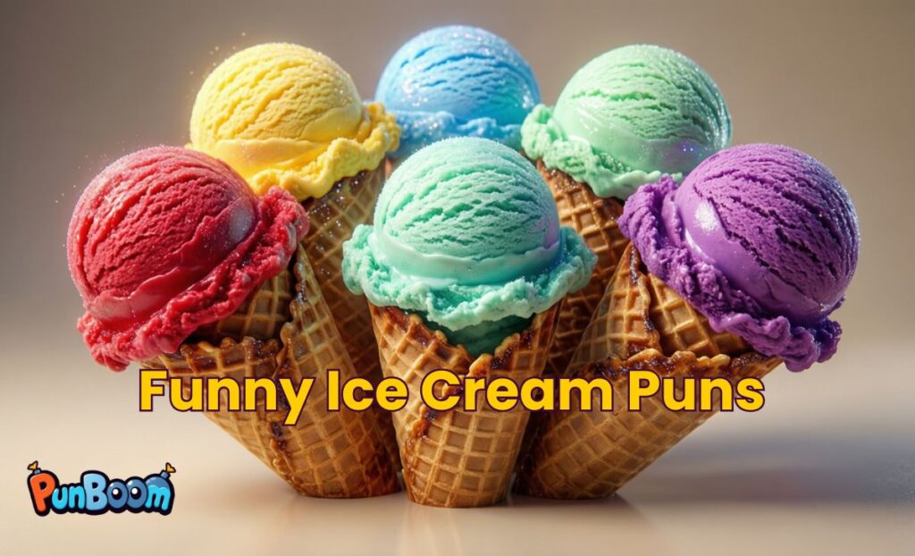 Funny Ice Cream Puns