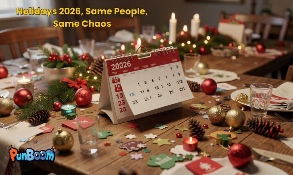 Holidays 2026, Same People, Same Chaos