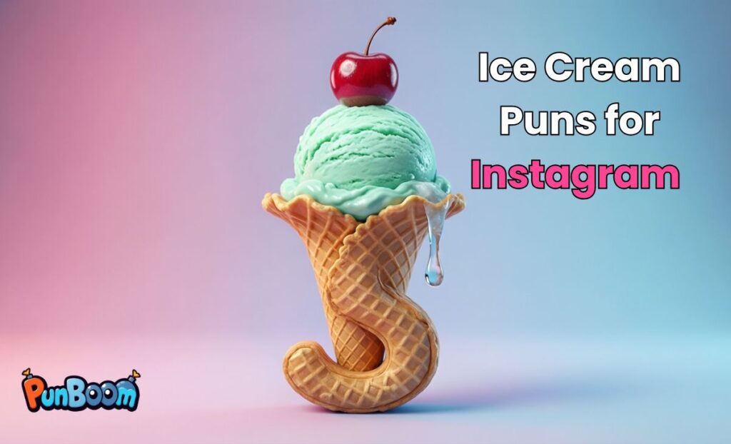 Ice Cream Puns for Instagram 