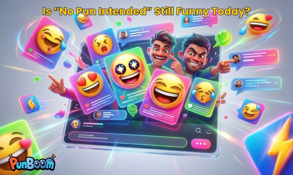 Is “No Pun Intended” Still Funny Today