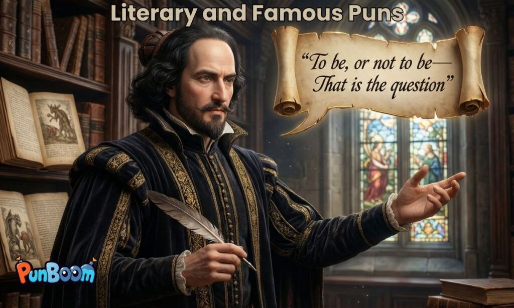 Literary and Famous Puns