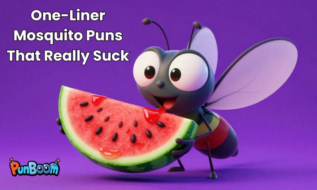One-Liner Mosquito Puns That Really Suck
