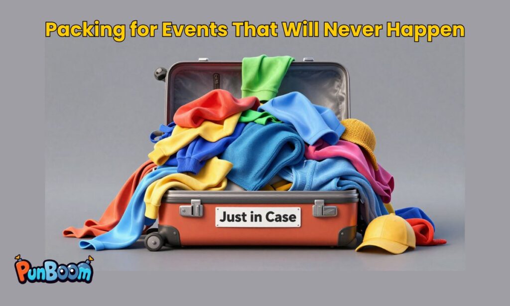 Packing for Events That Will Never Happen