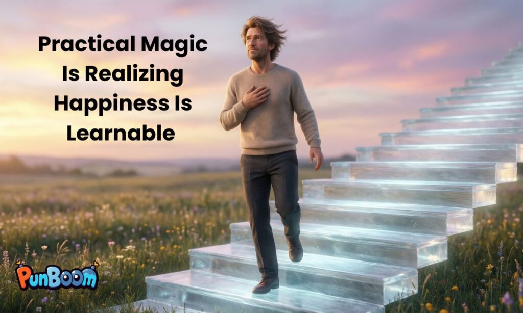 Practical Magic Is Realizing Happiness Is Learnable