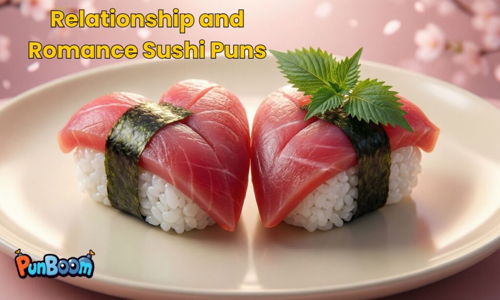 Relationship and Romance Sushi Puns