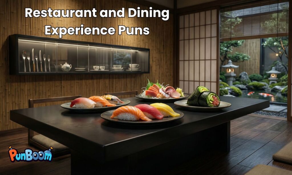 Restaurant and Dining Experience Puns